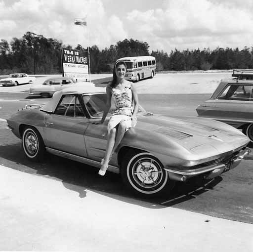 Genie Young and Corvette.