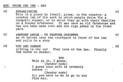 Script - Prime Oak Inn